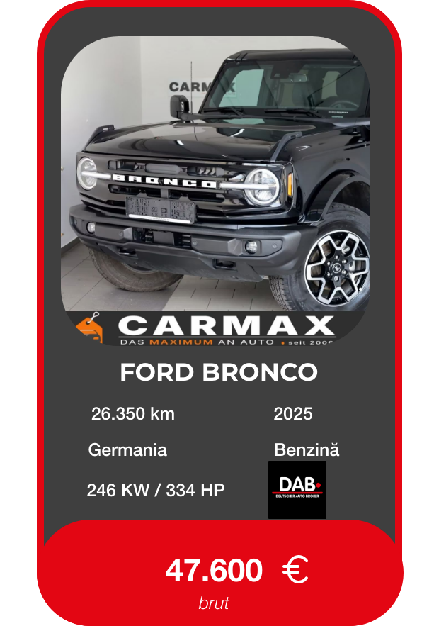 FORD BRONCO